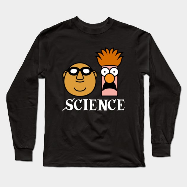 Science - Bunsen And Beaker Long Sleeve T-Shirt by thriftjd